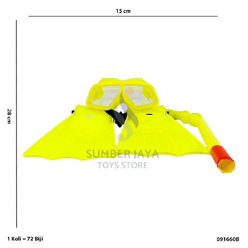 [091660B] DIVING GOGLE 660B