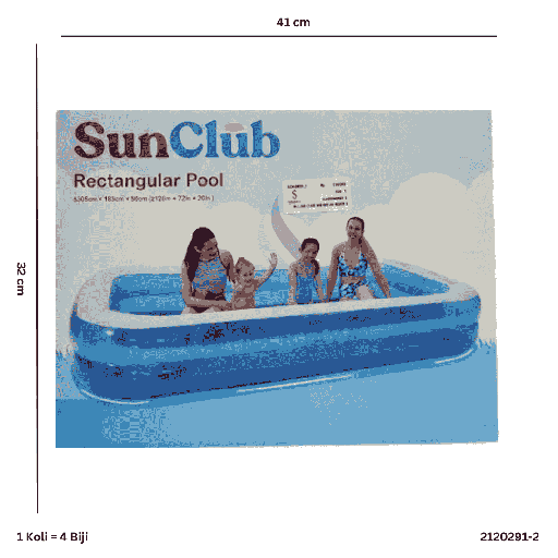 [21210291-2] KOLAM SUNCLUB 3M-2R 10291-2