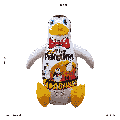 [8513240] BNK PINGUIN MADAGASCAR B 240