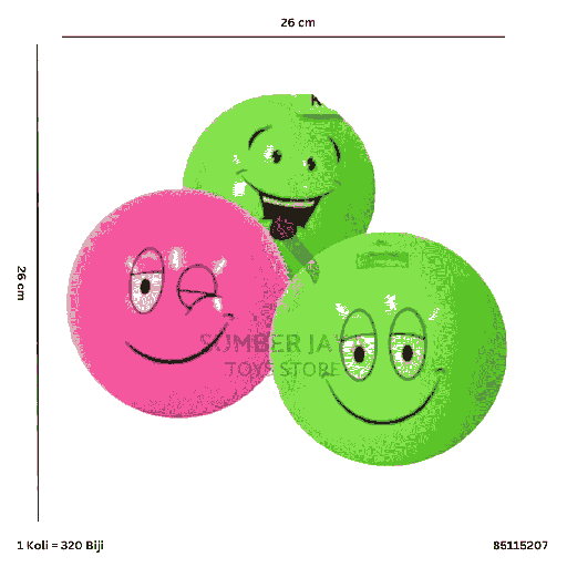 [85115207] BOLA 520 EMOTICON W 5207