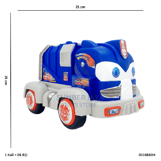 [011588DK] MBL AUTOBOT GARBAGE TRUCK DK 88