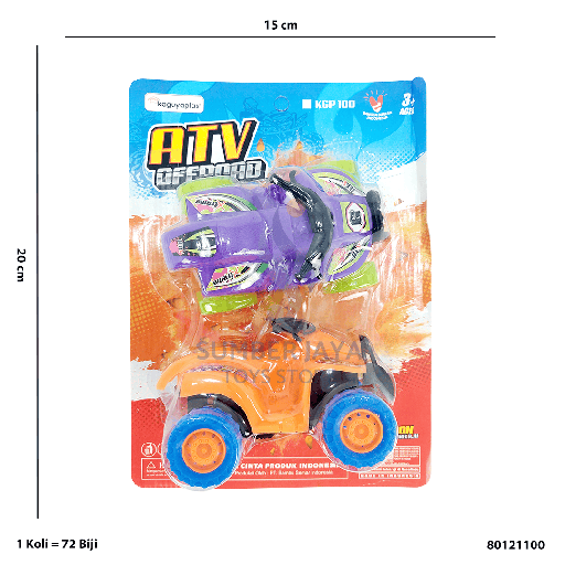[80121100] ATV OFFROAD 2PC 100