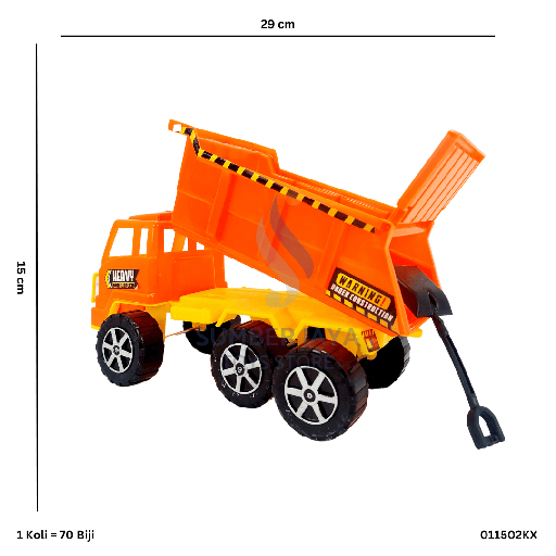 [011502KX] TRUCK DUMP MIRING PENDEK KX 02