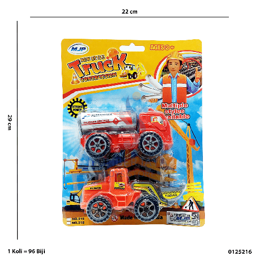 [0125216] TRUCK CONSTRUCTION 2PC 216