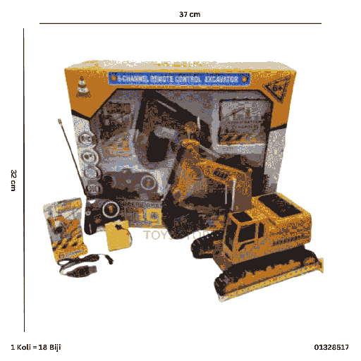 [01328517] TRUCK KING EXCAVATOR 8517