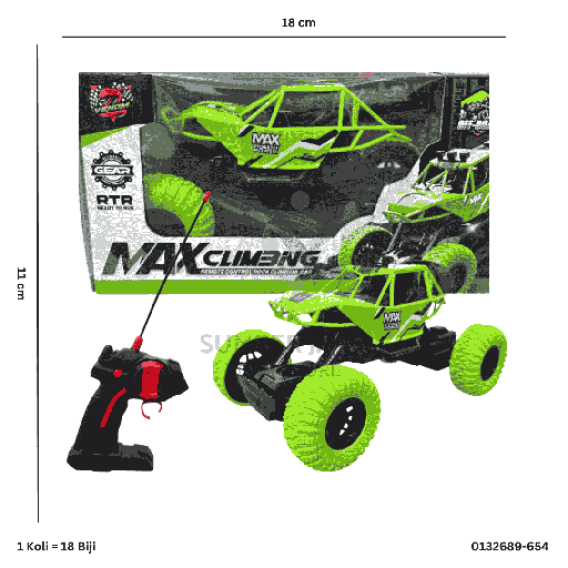 [0132689-654] JEEP MAX VEHICLE R/C 689-654