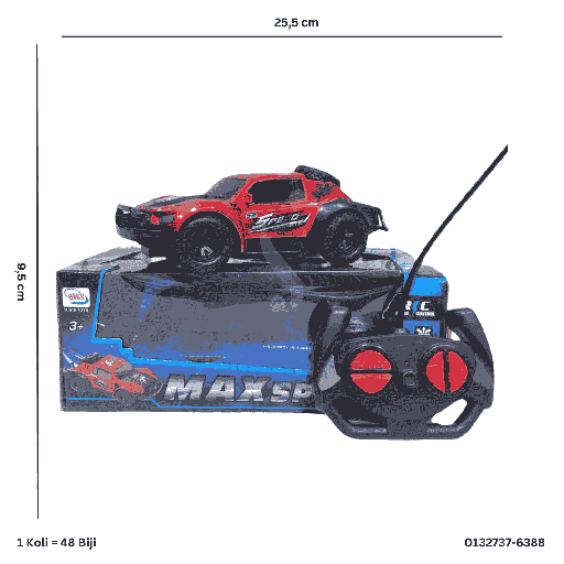 [0132737-6388] MBL MAX SPEED R/C 737-6388