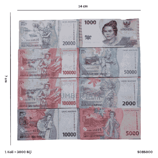 [5085000] UANG MAINAN 5000