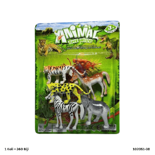 [102051-38] ANIMAL PLAY SET 051-38