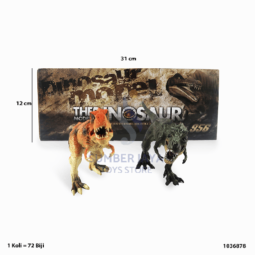 [1036878] DINOSAURUS 4PCS 6878