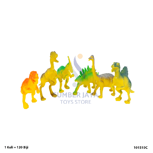 [101519C] DINOSAURUS 6PC 519C