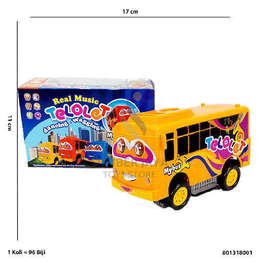 [801318001] DANCING BUS TELOLET 8001