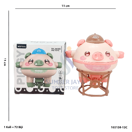 [103158-12C] PIGGY FUN BALANCE 158-12C