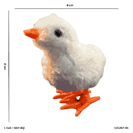 [101267-B1] BEBEK BULU 267-B1
