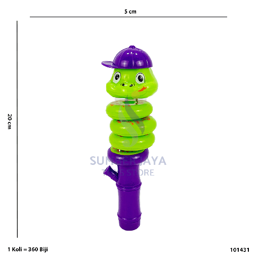 [101431] WHISTLE SHAKE SPIN PET 431