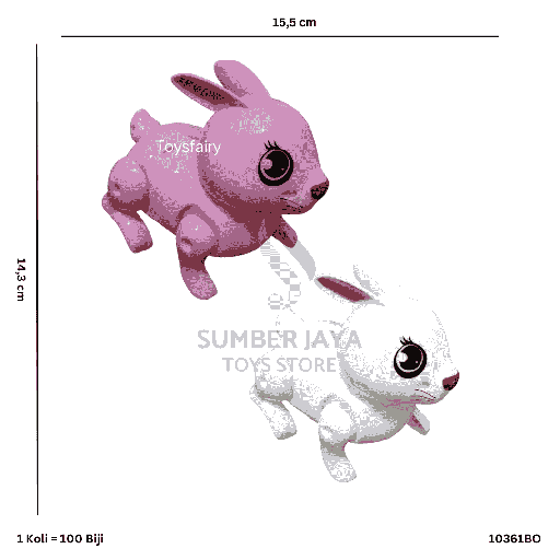 [10361BO] RABBIT B/O DUS 62