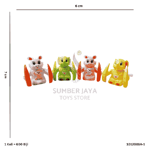 [1012088A-1] ELEPHANT PUTAR 2088A-1