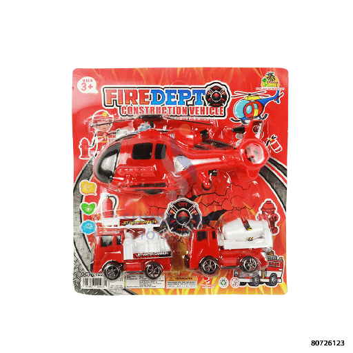 [80726123] FIRE DEPT HELI+TRUCK 6123