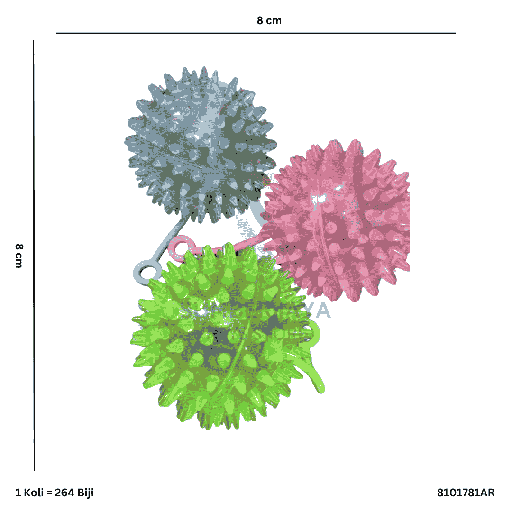 [8101781AR] FLASH SPIKY BALL PACKAGE AR 781