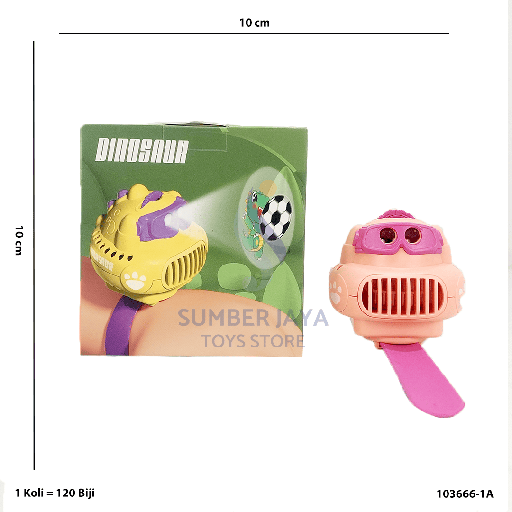 [103666-1A] DINOSAUR FAN LED BRACELET 666-1A
