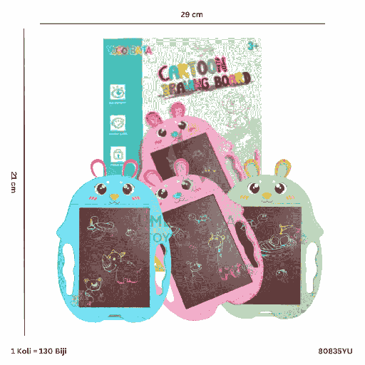 [80835YU] DRAWING LCD CARTOON YU 5