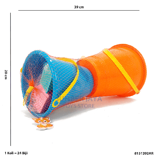 [8151392AR] EMBER PANTAI BESAR 2PCS AR 392
