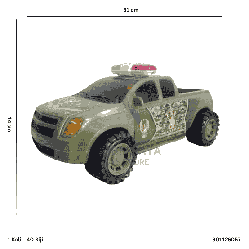 [801126057] MBL MILITARY VEHICLE 6057