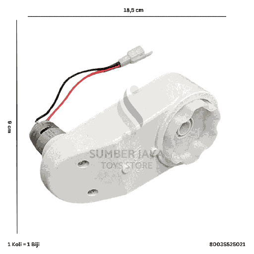[8003S525021] GEARBOX RIGHT BLKNG SAMURAI 5021