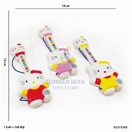 [81211709] GITAR H.KITTY B/O 1709
