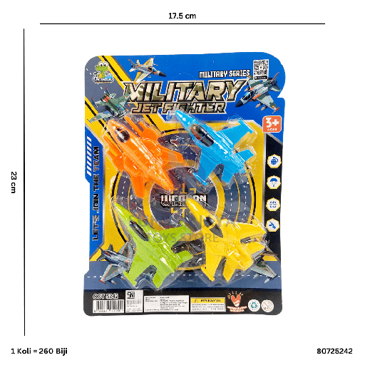 [80725242] MILITARY JET FIGHTER 5242