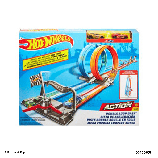 [8013385H] HOT WHEELS ACT DOUBLE LOOP DASH 85H