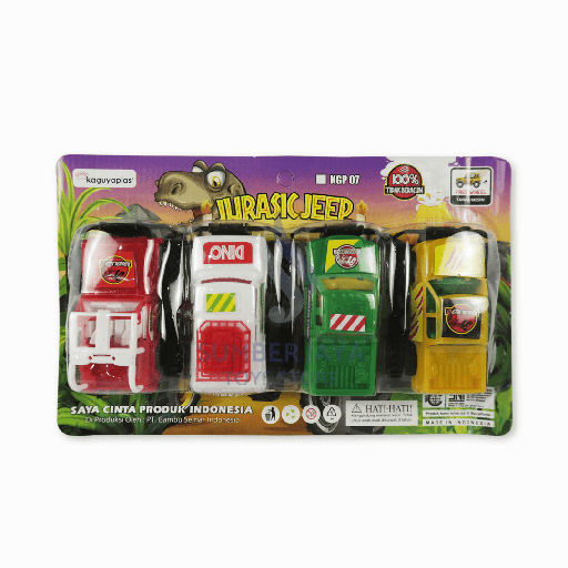 [8012207] JEEP JURASIC 4PCS 07