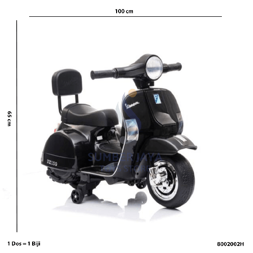 [8002002H] VESPA YKT PX 150 HITAM